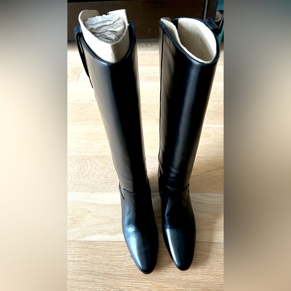 J.Crew Piper Knee High Leather Boots (Brand new)